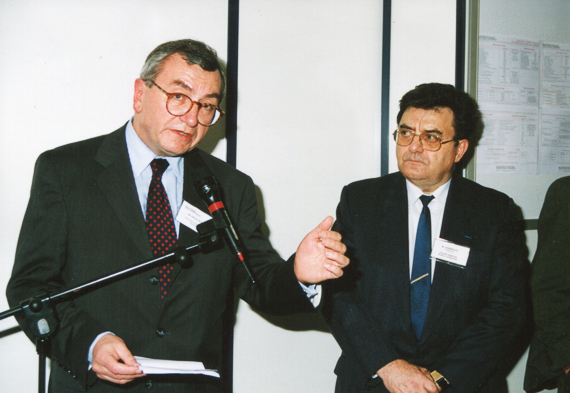 20 janvier 1995  Inauguration agence de NIORT