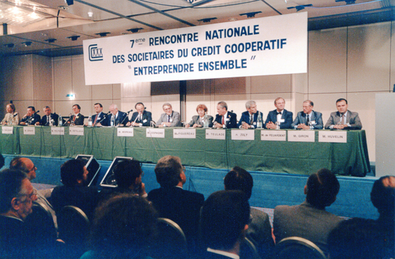 Septembre 1986   7ième rencontre Nationale du Crédit Coopératif