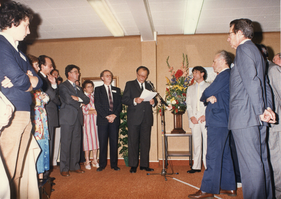 7 octobre 1986  Inauguration agence de quimper