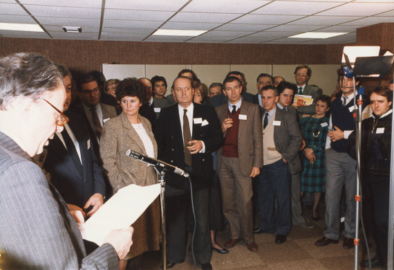 28 novembre 1986  Inauguration agence de PAU