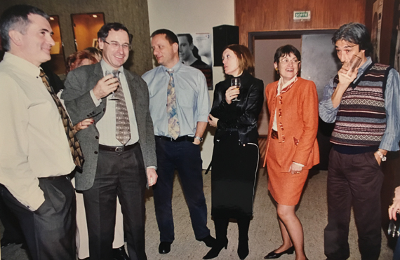 10 janvier 2004  Remise de prix à la Fédération Française de Triathlon