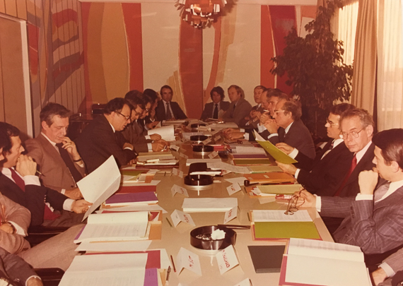 4 novembre 1979   Etat Major Banques Populaires Crédit Coopératif 18 bis avenue Hoche
