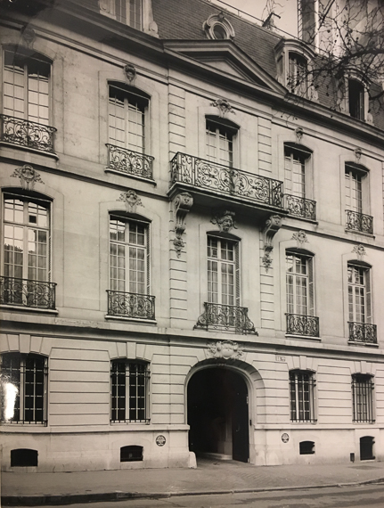 Ancien Siège Social 18 bis avenue Hoche