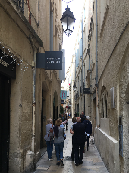 Rencontre régionale 2 octobre 2017 adhérents du Grand Sud - Visite Montpellier