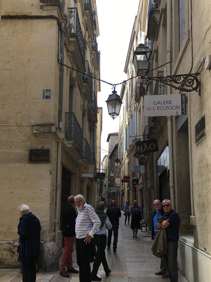 Rencontre régionale 2 octobre 2017 adhérents du Grand Sud - Visite Montpellier