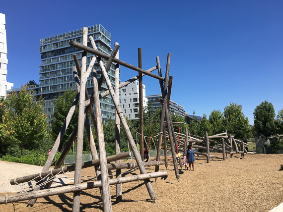 26 juin  2018 - Parc Clichy Batignolles - Martin Luther-King au coeur de l'écoquartier de Clichy-Batignolles
