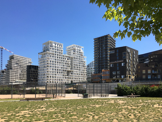 26 juin  2018 - Parc Clichy Batignolles - Martin Luther-King au coeur de l'écoquartier de Clichy-Batignolles