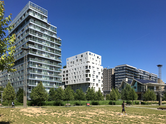 26 juin  2018 - Parc Clichy Batignolles - Martin Luther-King au coeur de l'écoquartier de Clichy-Batignolles