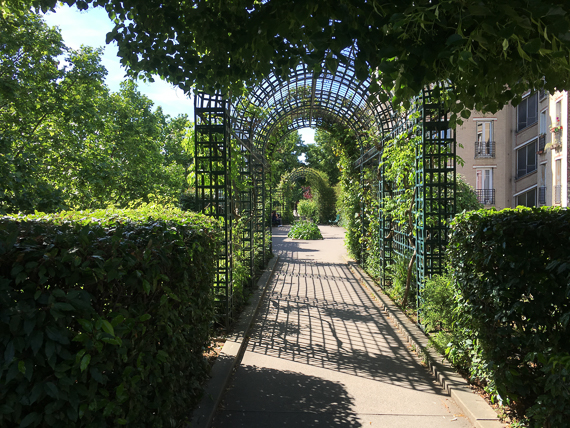 Promenade sur la Coulée Verte René Dumont Paris 12e - 23 mai 2017