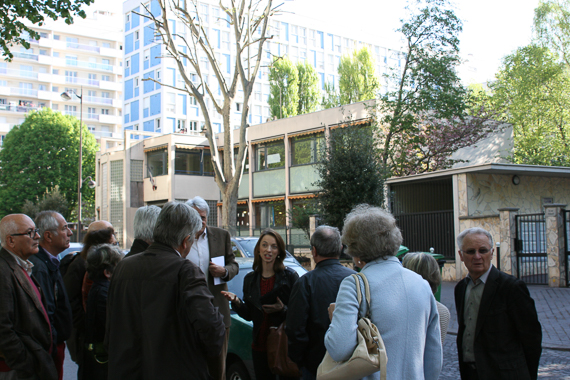 10 Avril 2014 - L'habitat social du XIXe siècle à nos jours. Quartier de la Mouzaïa aux Buttes Chaumont à Paris XIXe