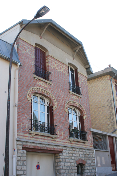10 Avril 2014 - L'habitat social du XIXe siècle à nos jours. Quartier de la Mouzaïa aux Buttes Chaumont à Paris XIXe