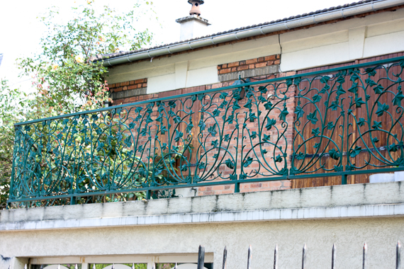 10 Avril 2014 - L'habitat social du XIXe siècle à nos jours. Quartier de la Mouzaïa aux Buttes Chaumont à Paris XIXe