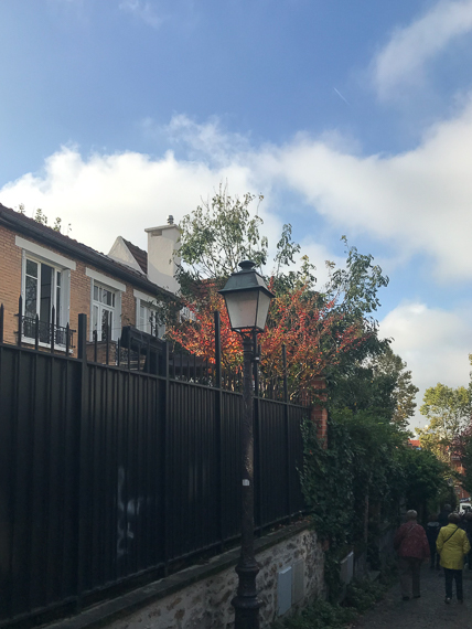 22 octobre 2019 - L'habitat social du XIXe siècle à nos jours. Quartier de la Mouzaïa aux Buttes Chaumont à Paris XIXe