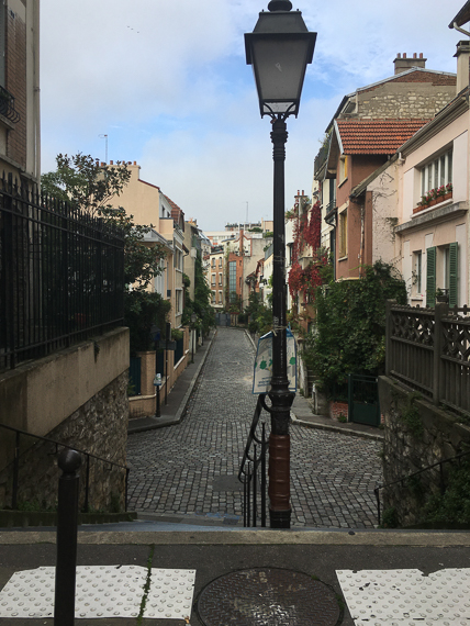 22 octobre 2019 - L'habitat social du XIXe siècle à nos jours. Quartier de la Mouzaïa aux Buttes Chaumont à Paris XIXe