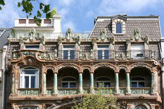 Art Nouveau -Immeuble Lavirotte construit en 1901 par Jules Lavirotte